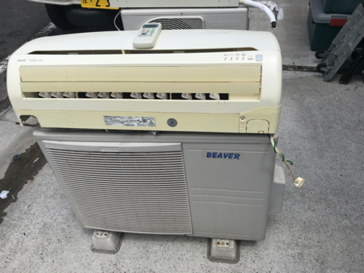 【名古屋市郊外配送可能】三菱 2.2kwルームエアコン　SRKZ22E5J-W 2008年製