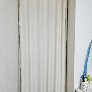 【お譲りいたします】ニトリカーテン！　オフホワイト二枚組