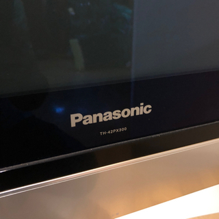 パナソニックプラズマテレビTH-42PX300 純正テレビ台のセットの画像