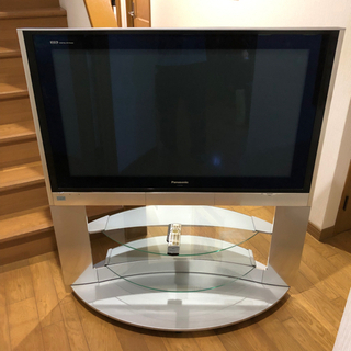 パナソニックプラズマテレビTH-42PX300 純正テレビ台のセットの画像