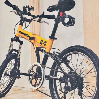 HUMMER イエロー　20インチ　ほぼ新品