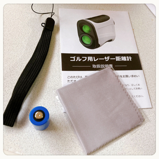 新品 ゴルフ専用 防水 レーザー   距離計自動オフ 最大1000m測定の画像