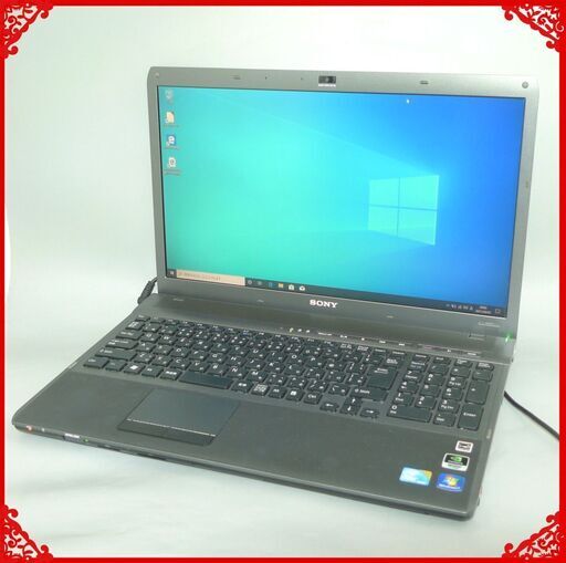 新品SSD ノートパソコン Win10 中古良品 フルHD 16型ワイド SONY VPCF14AFJ Core i5 4GB DVDマルチ 無線 Bluetooth webカメラ Office