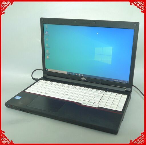 Windows10 搭載 中古良品 日本製 Fujitsu 富士通 ノートパソコン S904