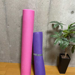 【無料】フィットネスポール90cmヨガマット2点セット