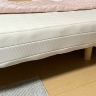 【あげます】ニトリ　脚付きボンネルコイルマットレスの画像