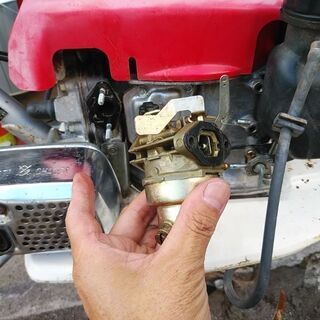 ホンダ 耕運機こまめ  f200 難あり　管理機　家庭菜園　部品取りにはもったいない の画像
