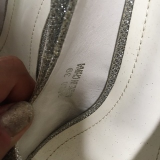 【良品】ラメ パンプスの画像