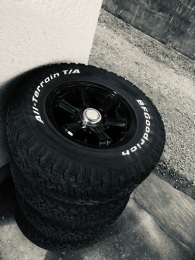 【最終値下げ】265 70 16 BF Goodrich タイヤホイールセット　4本　サーフ プラドに