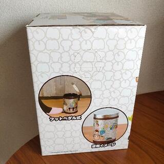 ディズニー　ツムツム　プレミアムステンレスダストボックスの画像