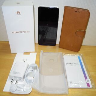 超美品 Y!mobile HUAWEI SIMフリー P30lite ホワイト  4GB 64GB