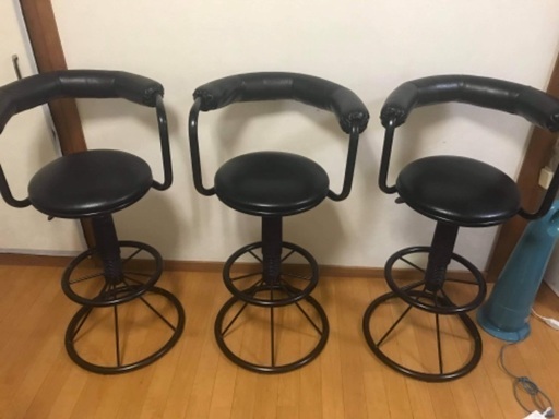 カウンターチェア　3台セット！