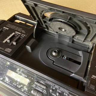 値下げ　Sharp QT-34CD 大型CDラジカセの画像