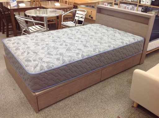 東京ベッド コイルスプリング USBポート付き セミダブルベッド【9657500】