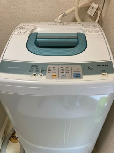 HITACHI NW-5KR-W 洗濯機 動品 相談中