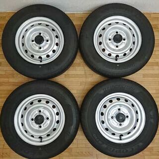 20年 軽バン用 BS製エコピアタイヤ 145/80R12 LT...