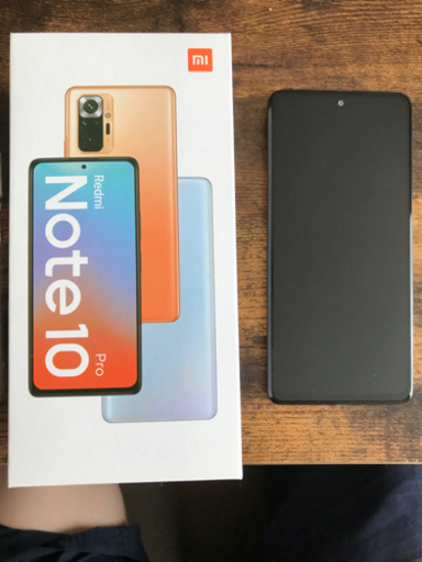 Xiaomi Redmi Note 10 Pro 〔ブラック〕値下げしました！