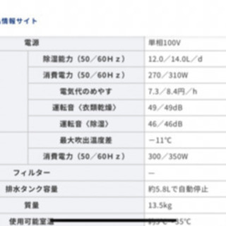 冷風・衣類乾燥除湿機　値段交渉可能の画像