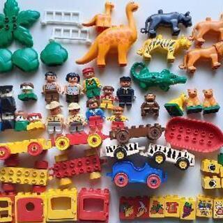 大量291ピース！レゴ　デュプロ　動物園　汽車　船　車　人【お届...