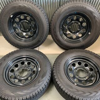 冬用★スズキ　ジムニー純正　JB74W　シエラ　195/80R15　アイスガード　G075　ヨコハマタイヤ