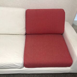 取り替えカバーあり 無印良品 二人掛け ソファ ソファー