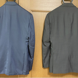 【未使用に近い】メンズスーツ　上下2着セットの画像