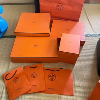 エルメス！ショッパー　箱セット！の画像