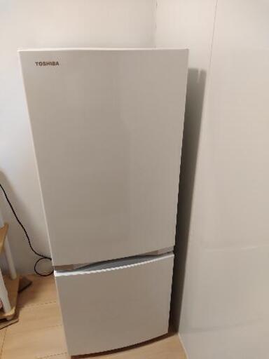 TOSHIBA 冷蔵庫　GR-P15BS W