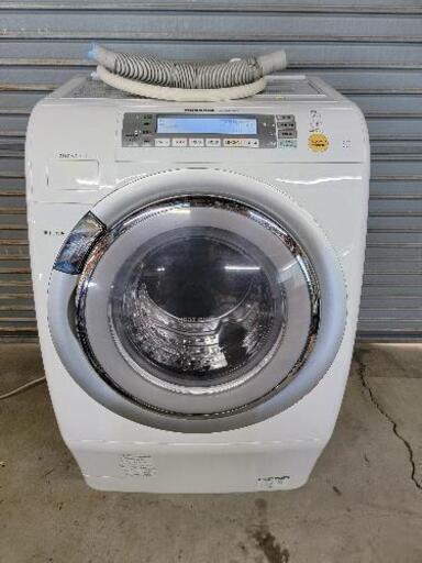 取り引き中ナショナル　ドラム洗濯機　9.0kg　作動OK!