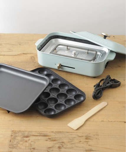 BRUNO BOE021-WH ホットプレート　たこ焼き器　グリル　鍋