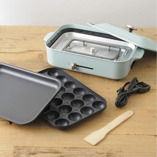 BRUNO BOE021-WH ホットプレート たこ焼き器 グリル 鍋