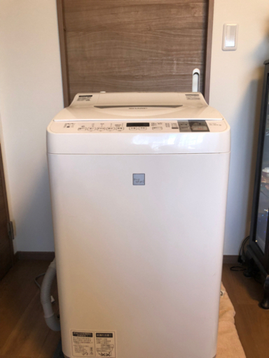 SHARP  シャープ　全自動洗濯乾燥機　洗濯5.5kg/乾燥3.5kg  ES-T5E4-KW 2016年製