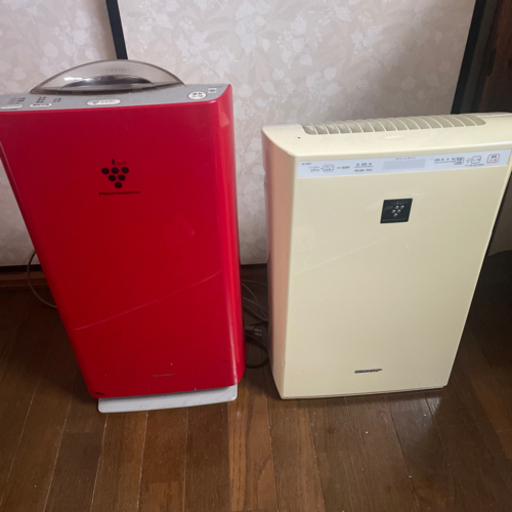 取りに来てくれる方限定！プラズマクラスター2台まとめて。