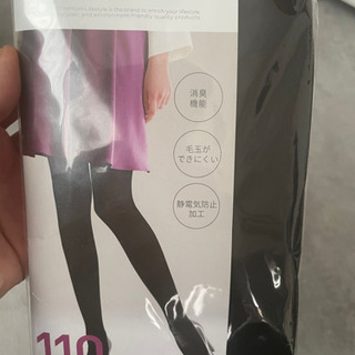 黒タイツ　110デニール