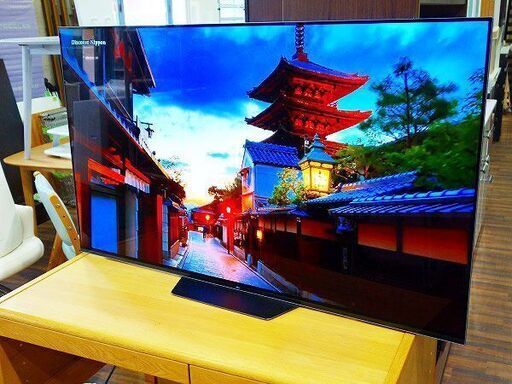 【苫小牧バナナ】苫小牧近郊配送可能！ ソニー/SONY 4K 有機ELテレビ A8Fシリーズ 55インチ 2019年製 KJ-55A8F 動作確認済み♪