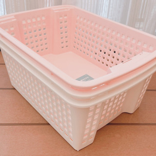 美品☆積み重ねができる収納かご☆3点セット☆