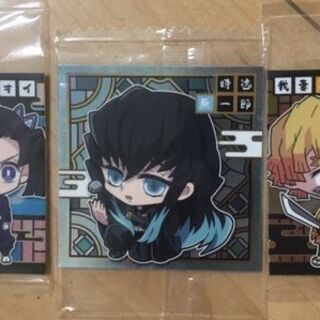 鬼滅の刃　ディフォルメシール　其の参　無一郎　アオイ＆カナオ　我...
