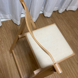 無印良品 折りたたみ椅子２脚セット の画像