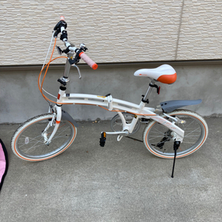 【終了】折り畳み自転車　ドッペルギャンガー　20インチ　7段変速