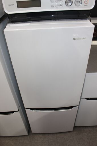 ハイセンス 冷凍冷蔵庫 HR-D15C 18年製★特別価格★大田区、品川区 配送・設置無料★店頭取引歓迎