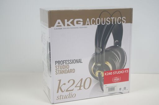 ★ 新品未開封品 ★ AKG K240studio　セミオープン型プロフェッショナルヘッドフォン