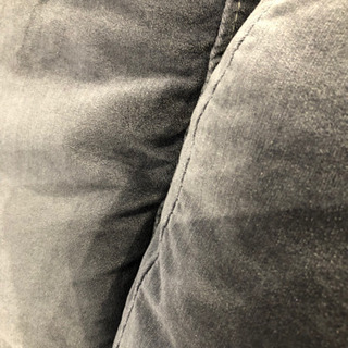 ソファ　ベルベット　アイアンの画像