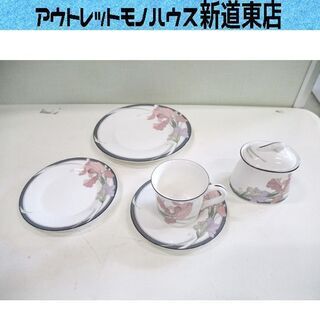 ノリタケ ニューディケイド 5点セット カップ ソーサー プレー...