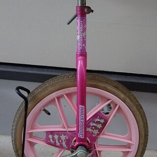 ■女児用一輪車■ブリジストン■１８インチ■