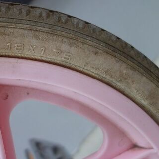 ■女児用一輪車■ブリジストン■１８インチ■の画像