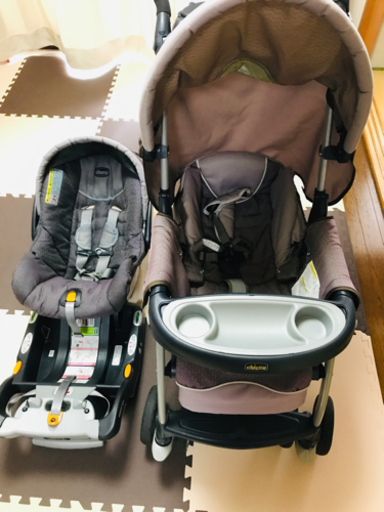 Chicco（キッコ）ベビーカー\u0026チャイルドシート