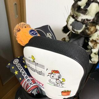終了しました。中古　ゴルフセット　レディース　カバー付き　おまけ付きの画像