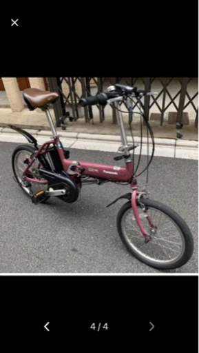 パナソニック   オフタイム電動折りたたみ　型番:BE-EMW07R