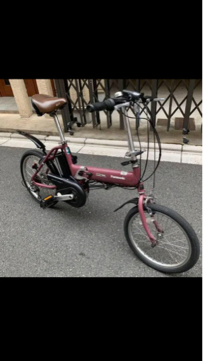 パナソニック   オフタイム電動折りたたみ　型番:BE-EMW07R 