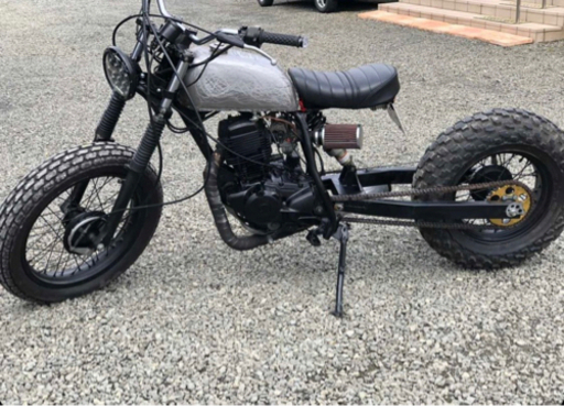 TW200 ロンスイ スカチューン フルカスタム